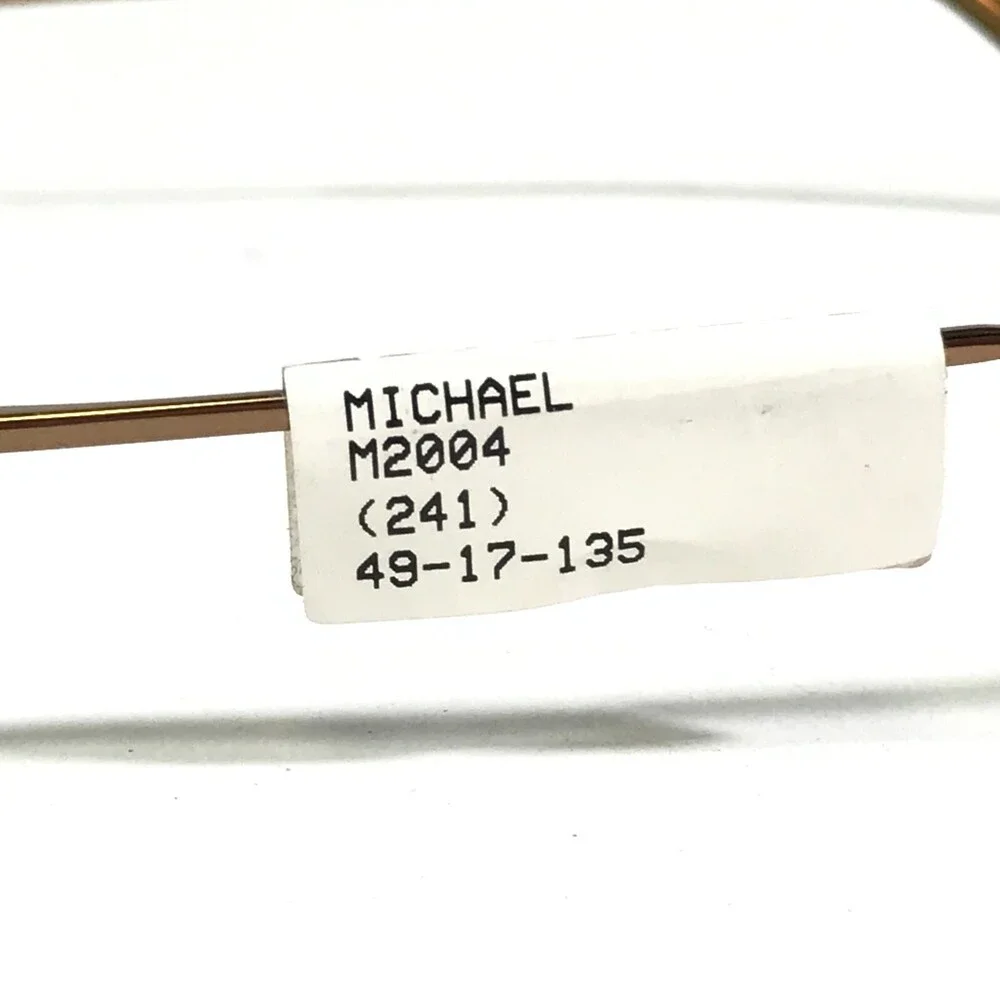 Michael Kors Eyeglasses Frames M2004 241 Brown Cat Eye Full Rim 49-17-135